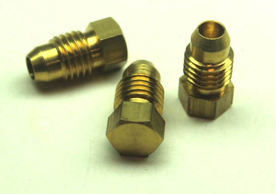 (3)   Bijur # B-3784 Brass Plug Fittings, B3784
