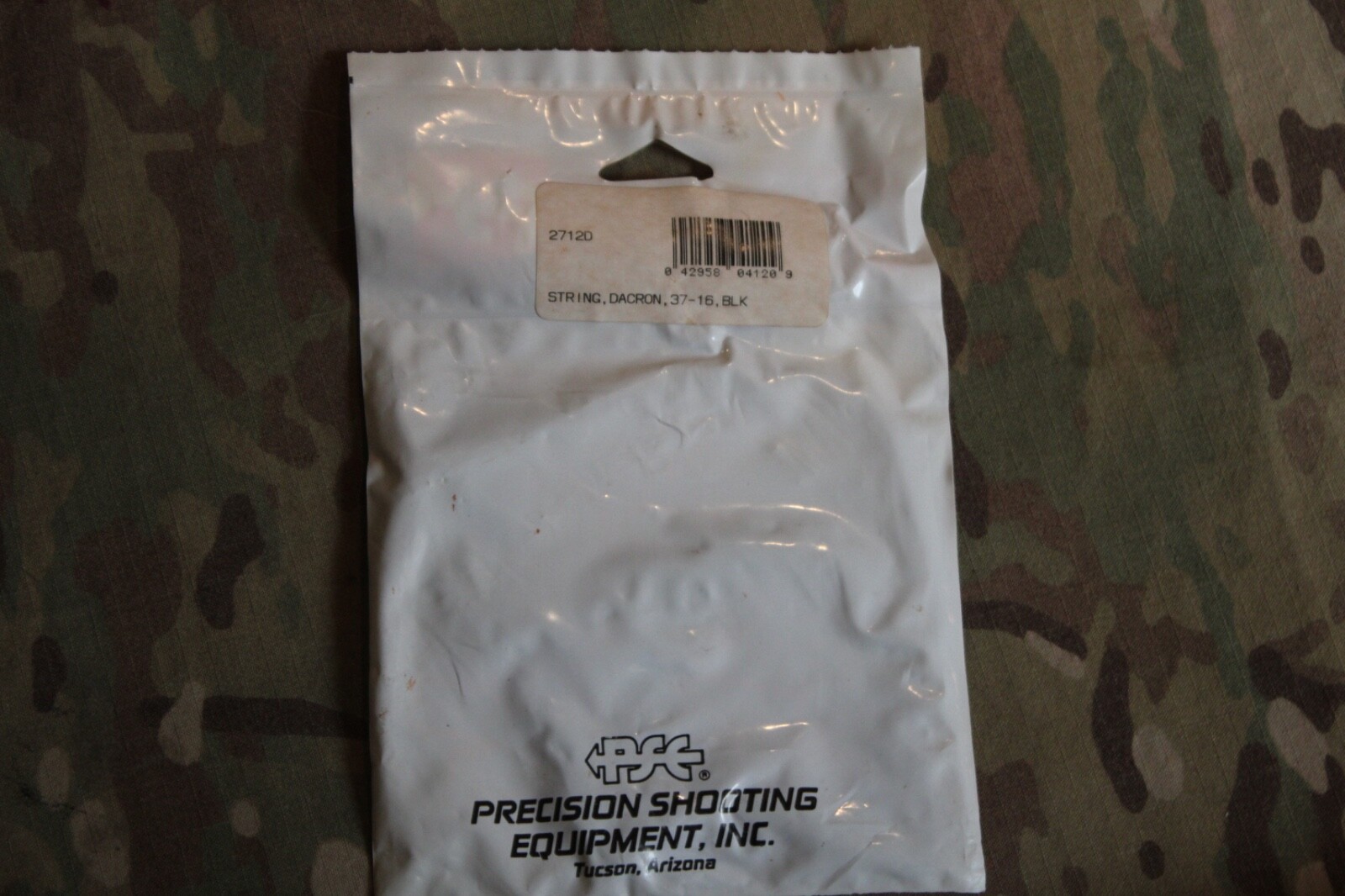 PSE Archery Replacement String 37" - DACRON - 37-16 BLK - 2712D