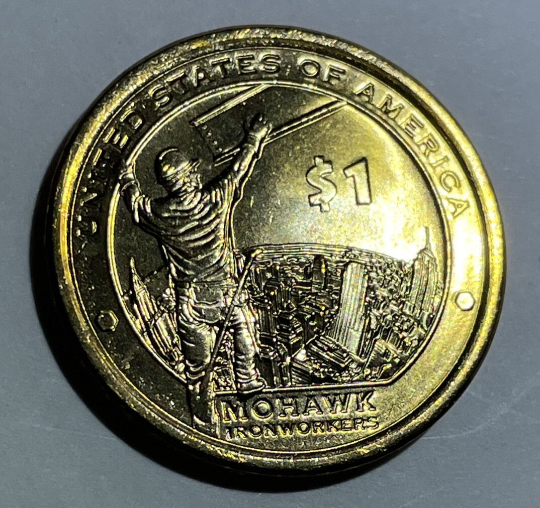 US. 2015-D. Native American Dollar. Uncirculated. “ Mohawk Iron Workers”￼