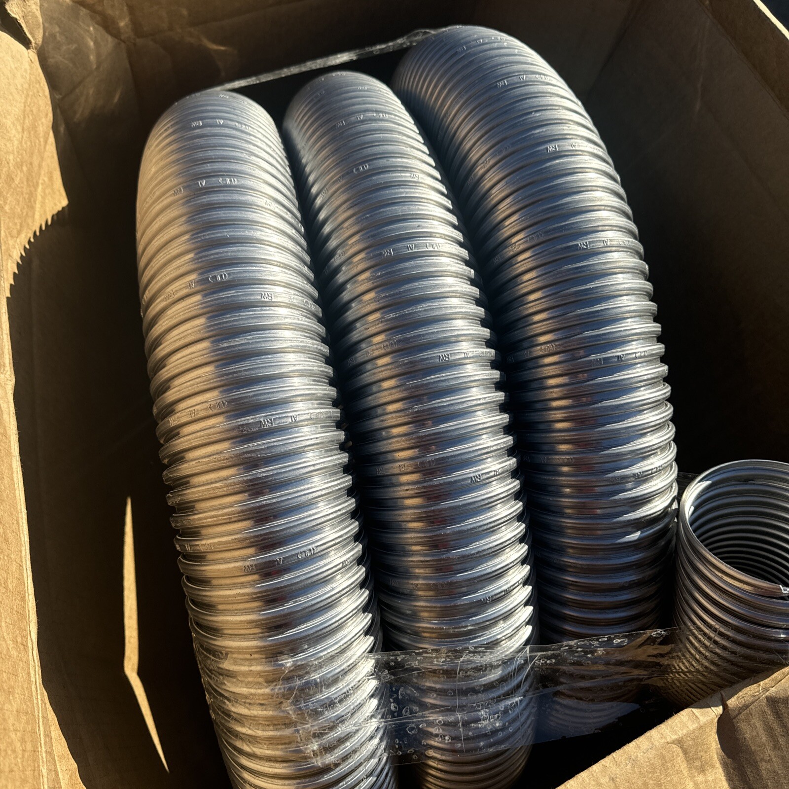 4" UL FLEXIBLE ALUM COND-24 COIL