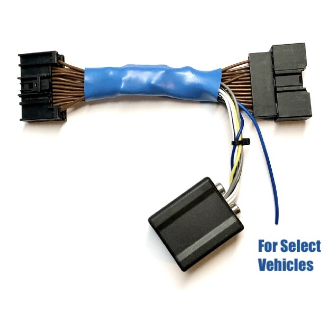 Add An Amplifier Adapter w/Amp Turn On Wire for some Ford F150 F250 F350 F450