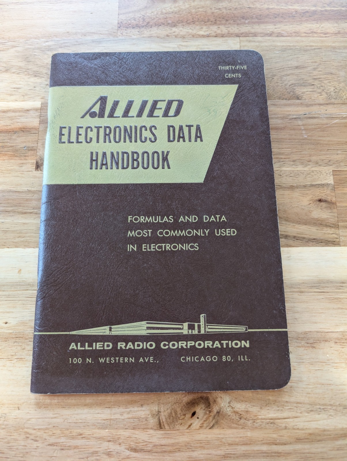 Vintage 1961 Allied Electronic Data Handbook Second Edition