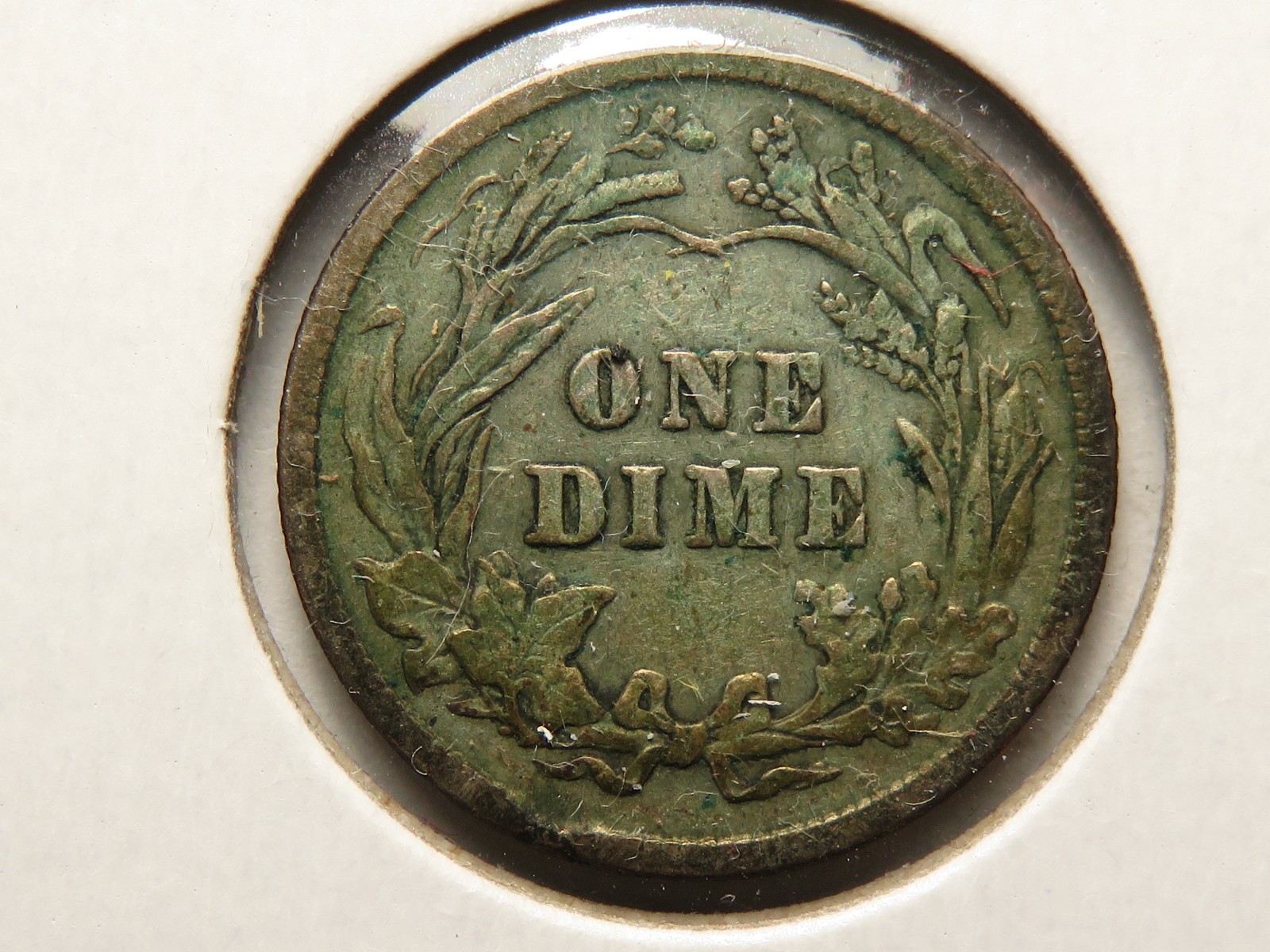 1909-P Barber Dime Grading VF