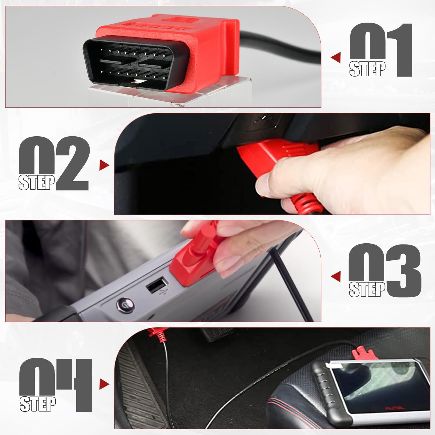 Main Test Cable for Autel MaxiSys MS908/Mini MS905/DS808/MK808