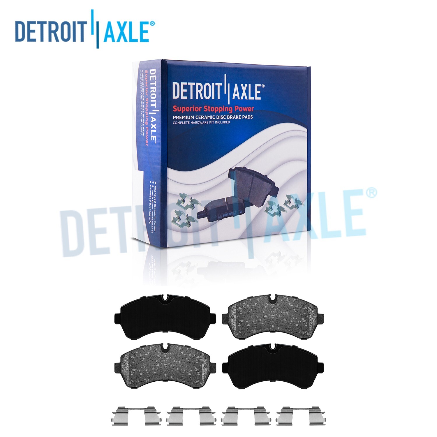 Front Ceramic Brake Pad for VW Crafter Van Dodge Freightliner Benz Sprinter 3500