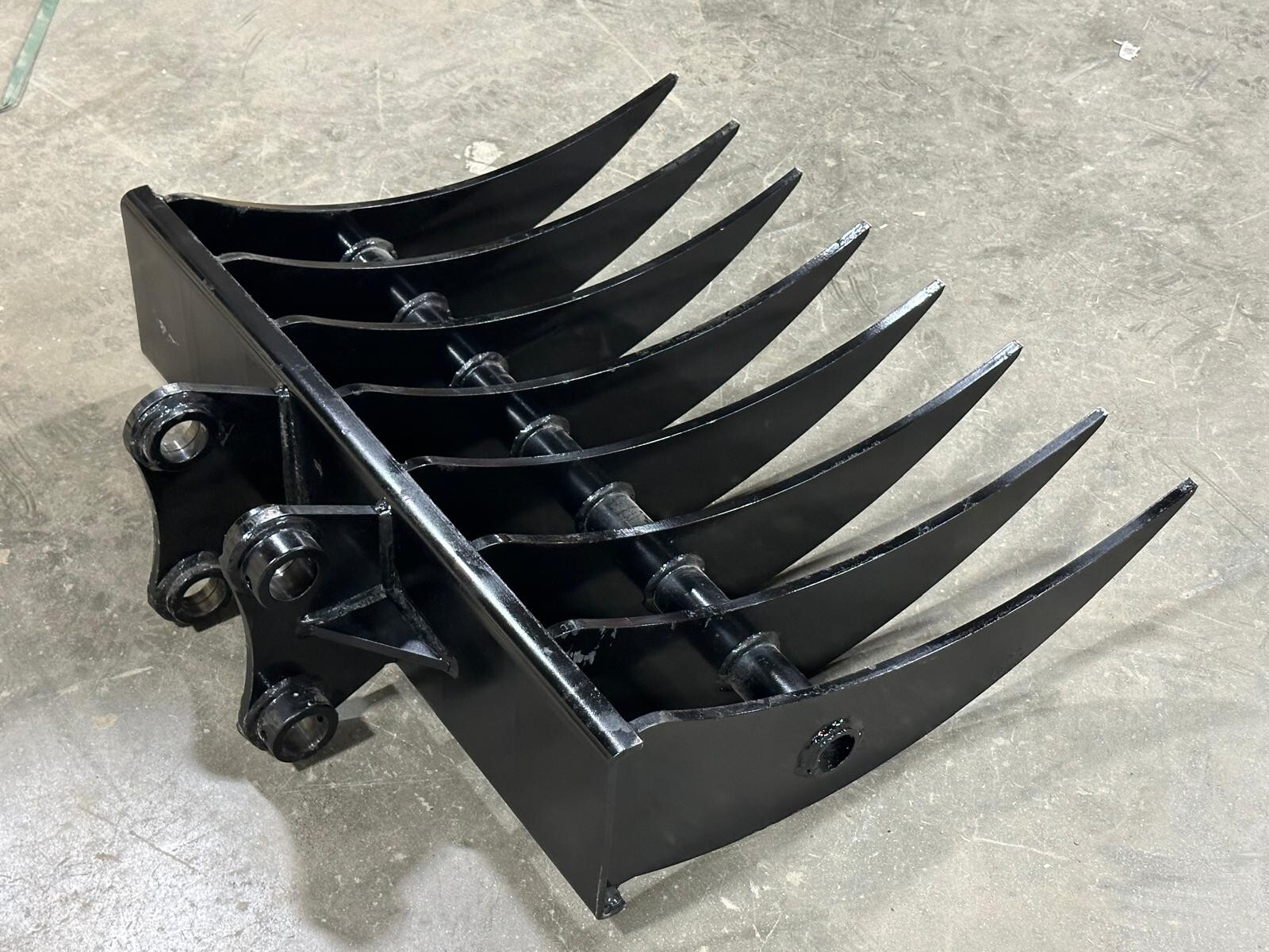 3.5 Ton Excavator Rake Attachment For Rippa Local Pick Up Only