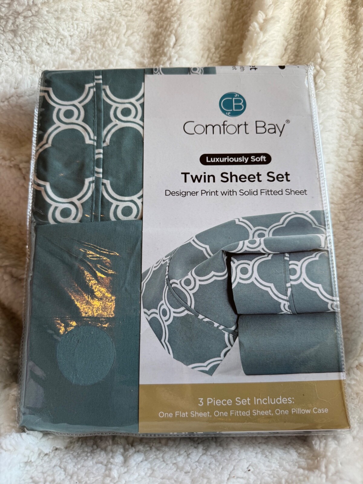 comfort bay Twin Size Sheet Set - NWT - free shipping