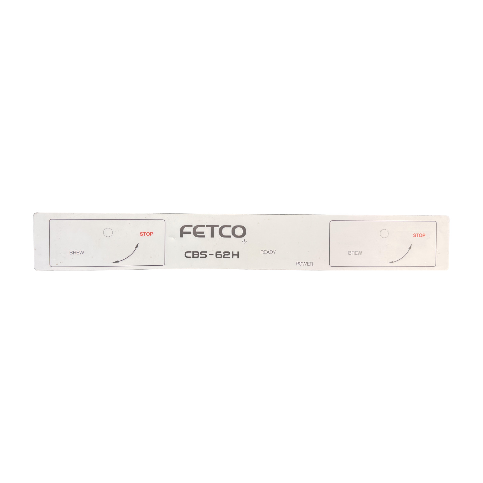 Fetco 45028 Overlay CBS-62H OEM Genuine Replacement Part