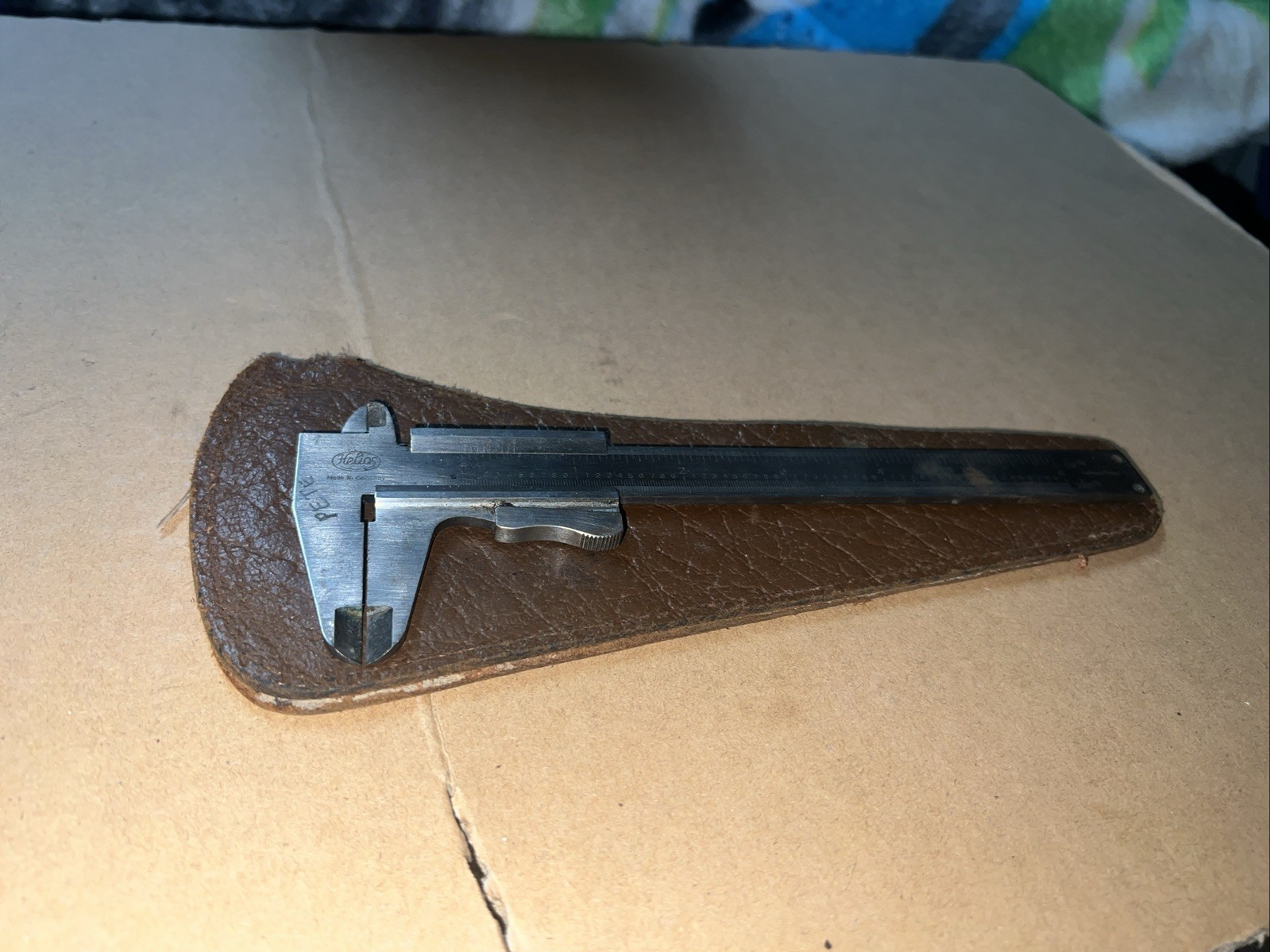 HELIOS 6" Vernier Caliper Micrometer Hardened Stainless Steel Made in Germany