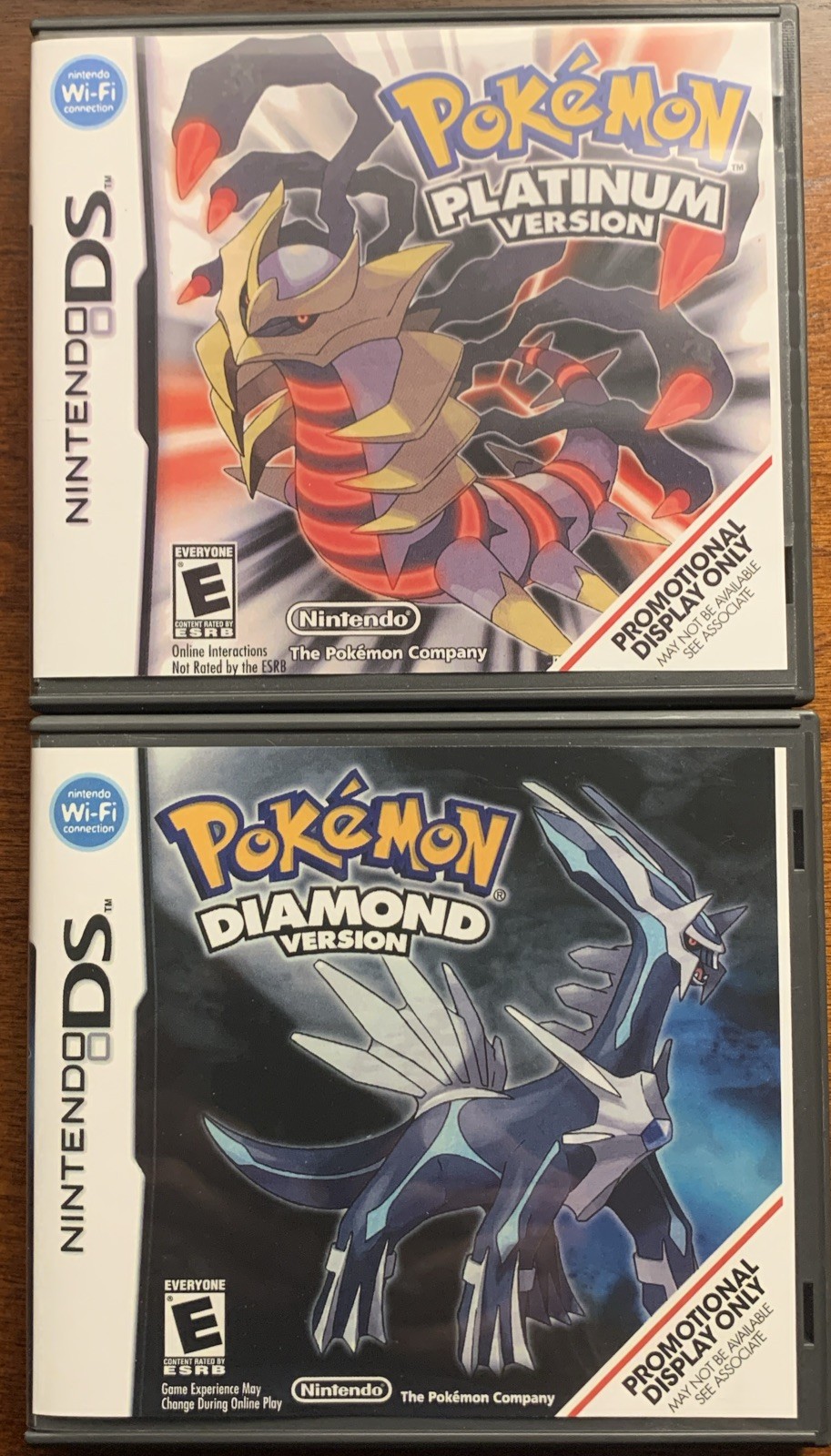 Pokemon Diamond + Platinum Nintendo DS  Replacement *2 Cases Only **NO GAMES