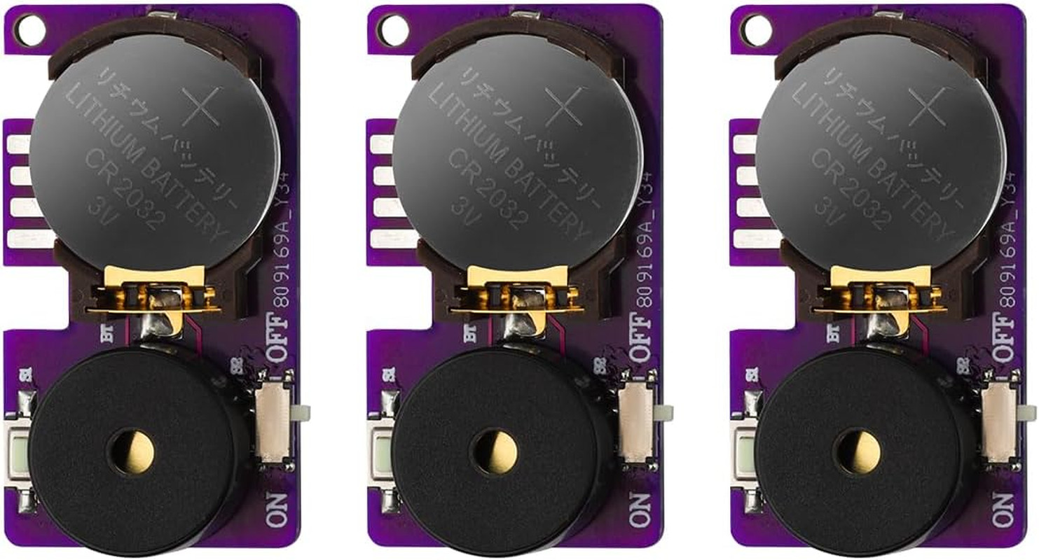 3Pcs Prank Device, Cricket Noise Maker Prank Beeping for Several Months Hidden S