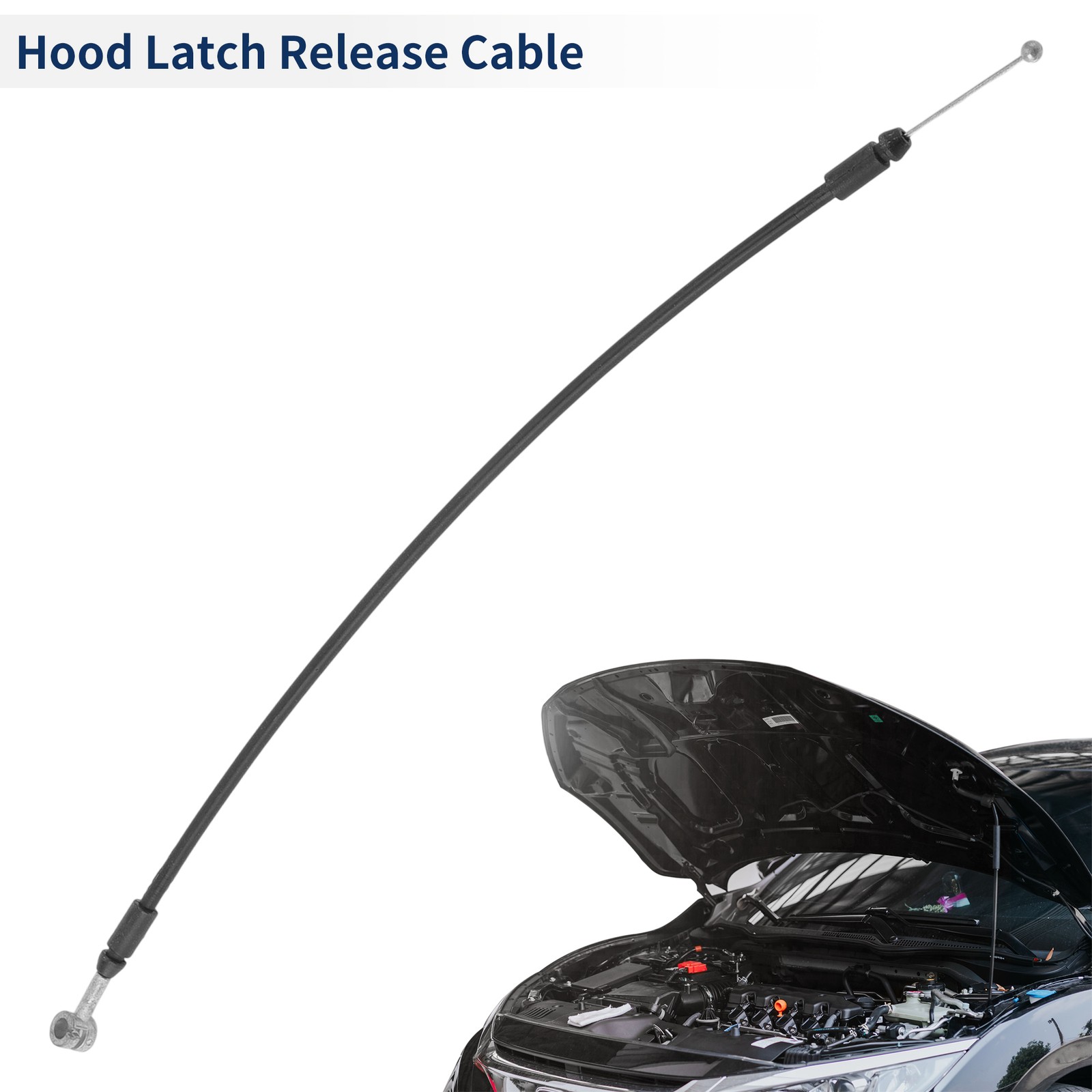 Hood Latch Release Cable for Kia Forte 2019-2024 No.81190M6100