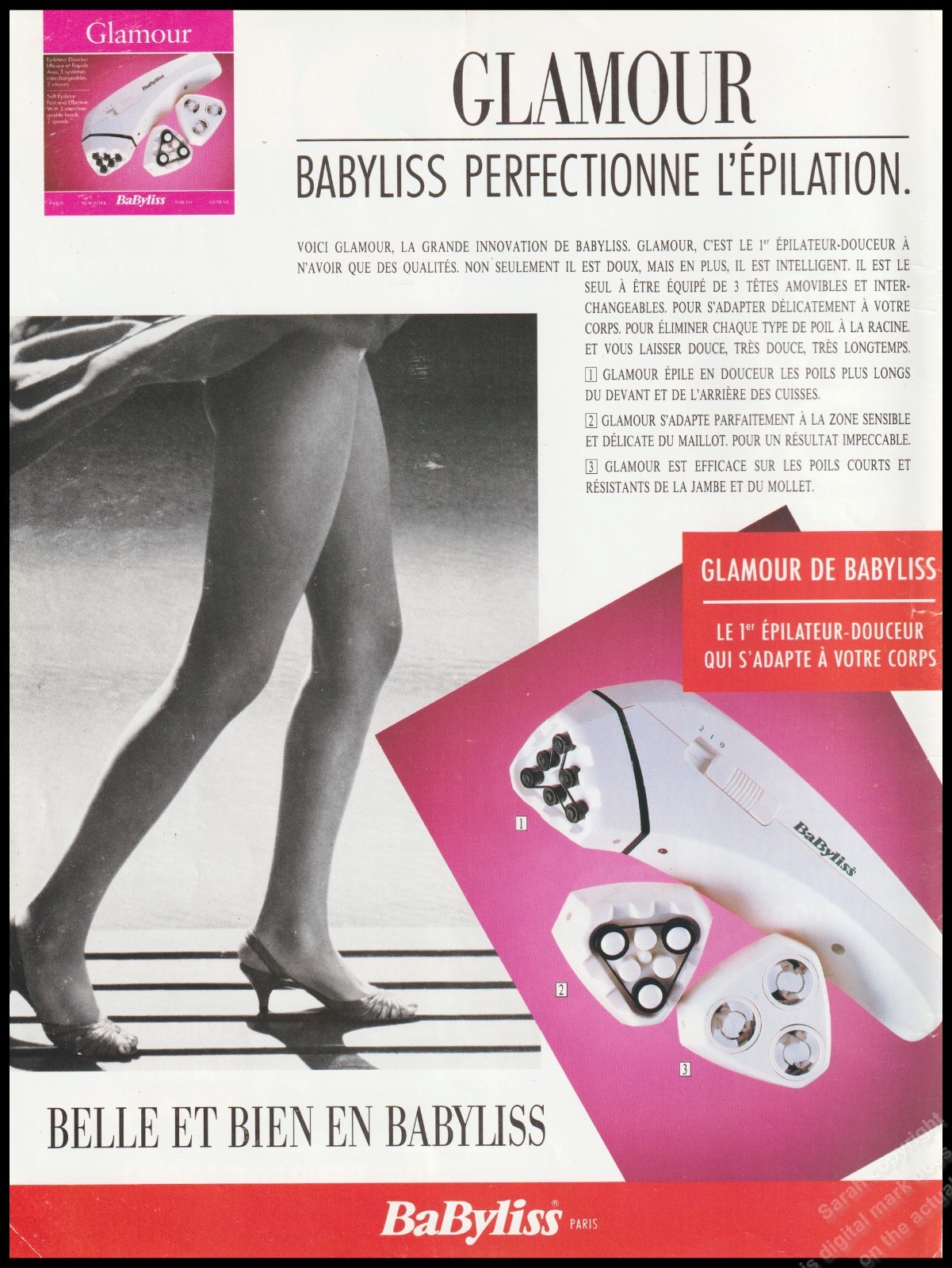 1990's High Heels Hygiene Magazine Print Ad Women Fashion Long legs shoes-1pg