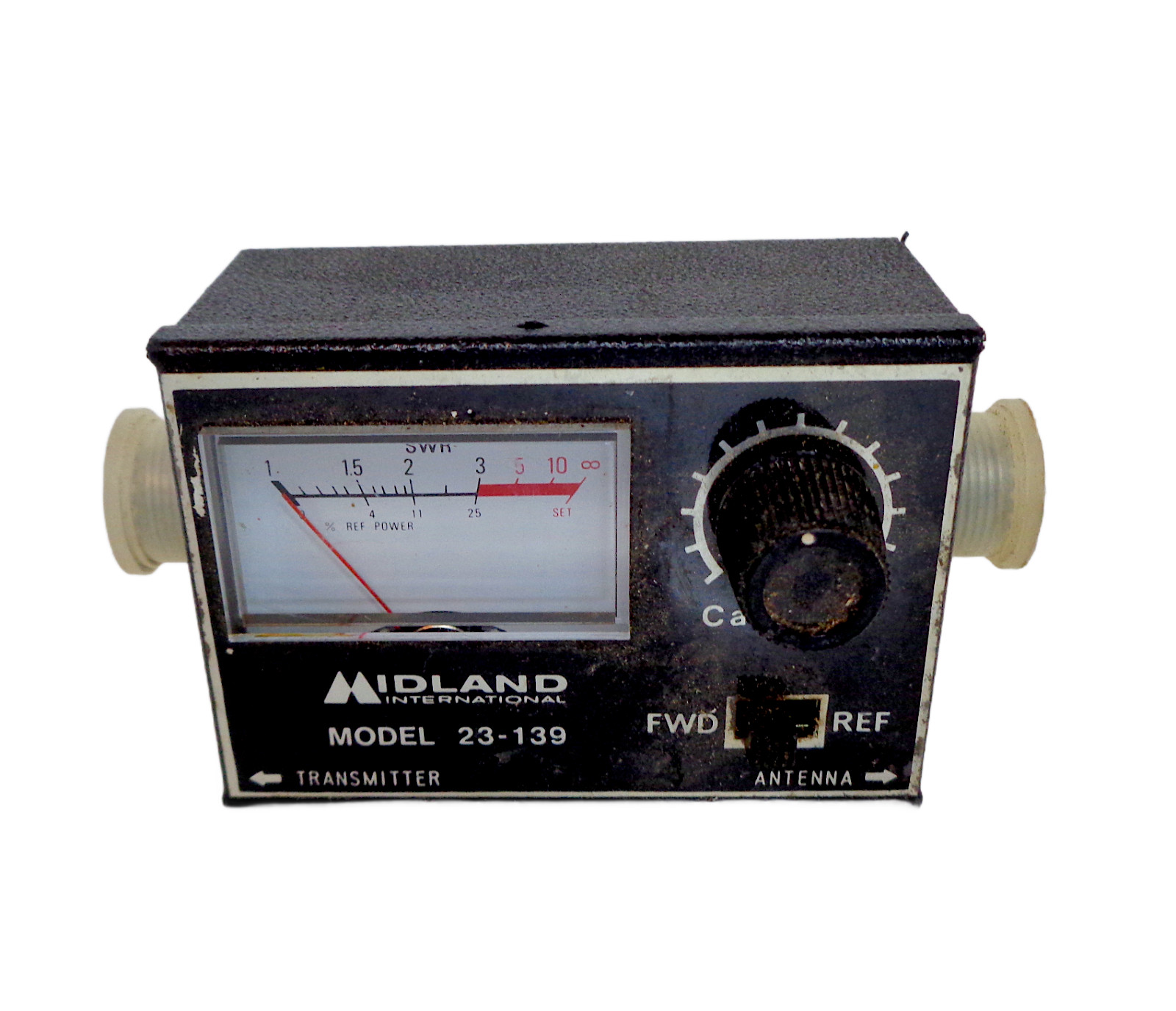 Vintage Midland VSWR Meter Model 23-139  CB Ham Radio Untested