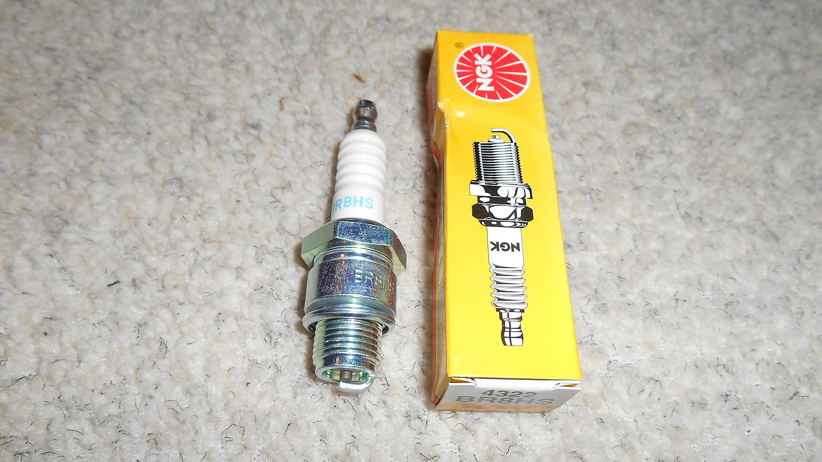 NGK BR8HS SPARK PLUG SET Of 1 4322 MOTORCYCLES APRILIA HONDA YAMAHA ATVS YAM