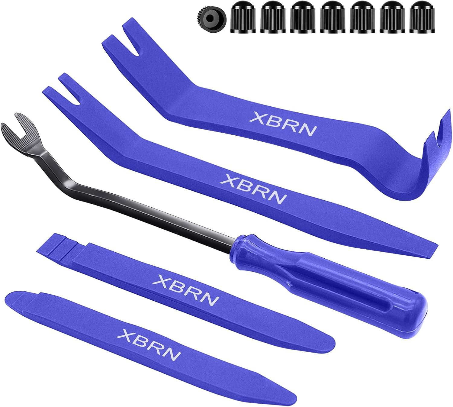 Kit de Herramientas para Quitar Molduras de Coche 13 Piezas Color Azul Palanca