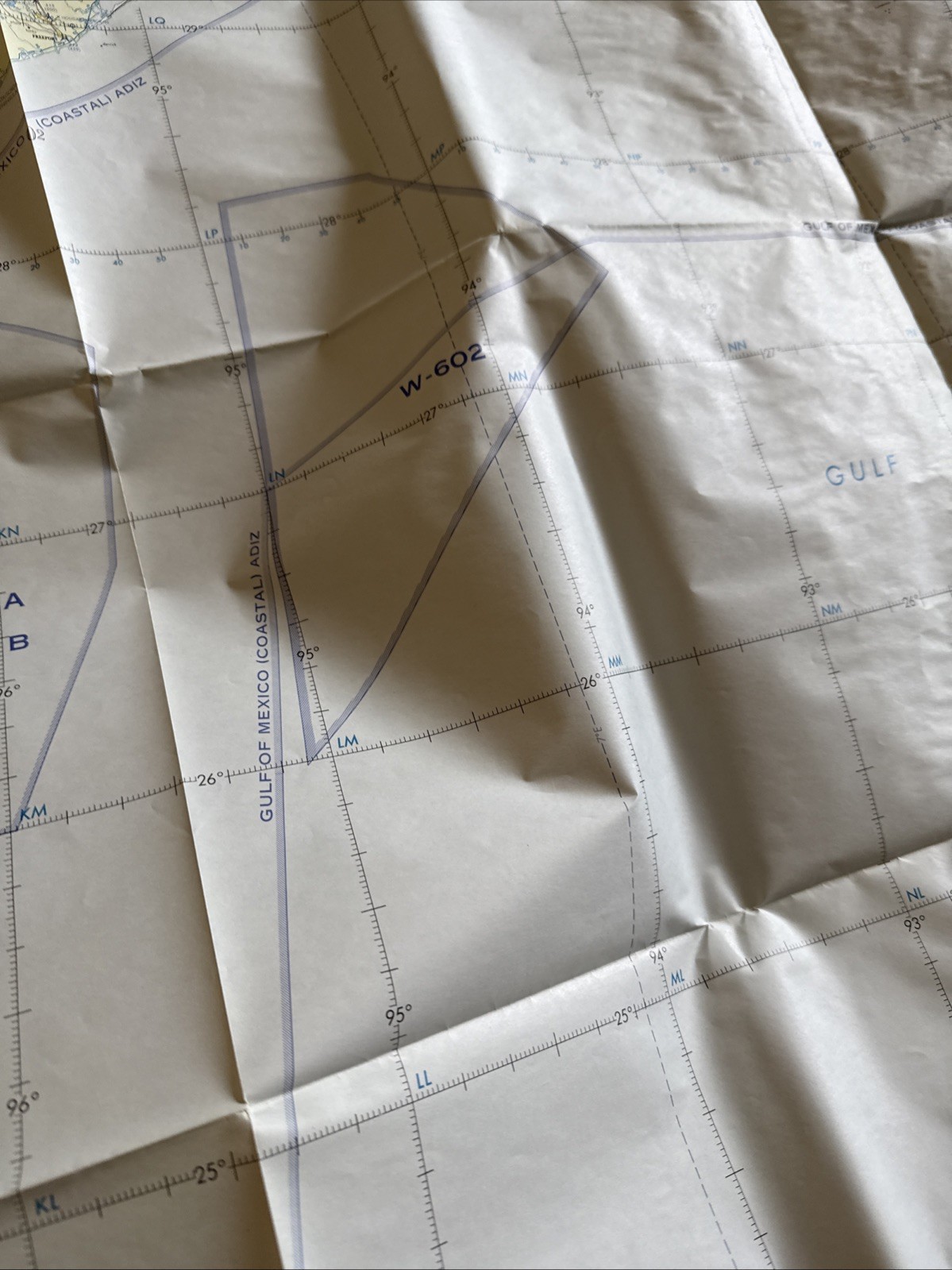 Vintage ONC H-24 Operational Navigation Chart – Military Aviation Map – Cold War