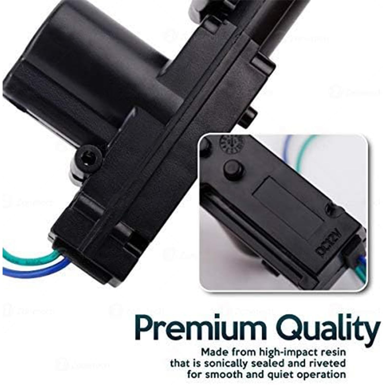 Zone Tech Car Universal High Power Door Lock Actuator - Premium Quality Heavy...