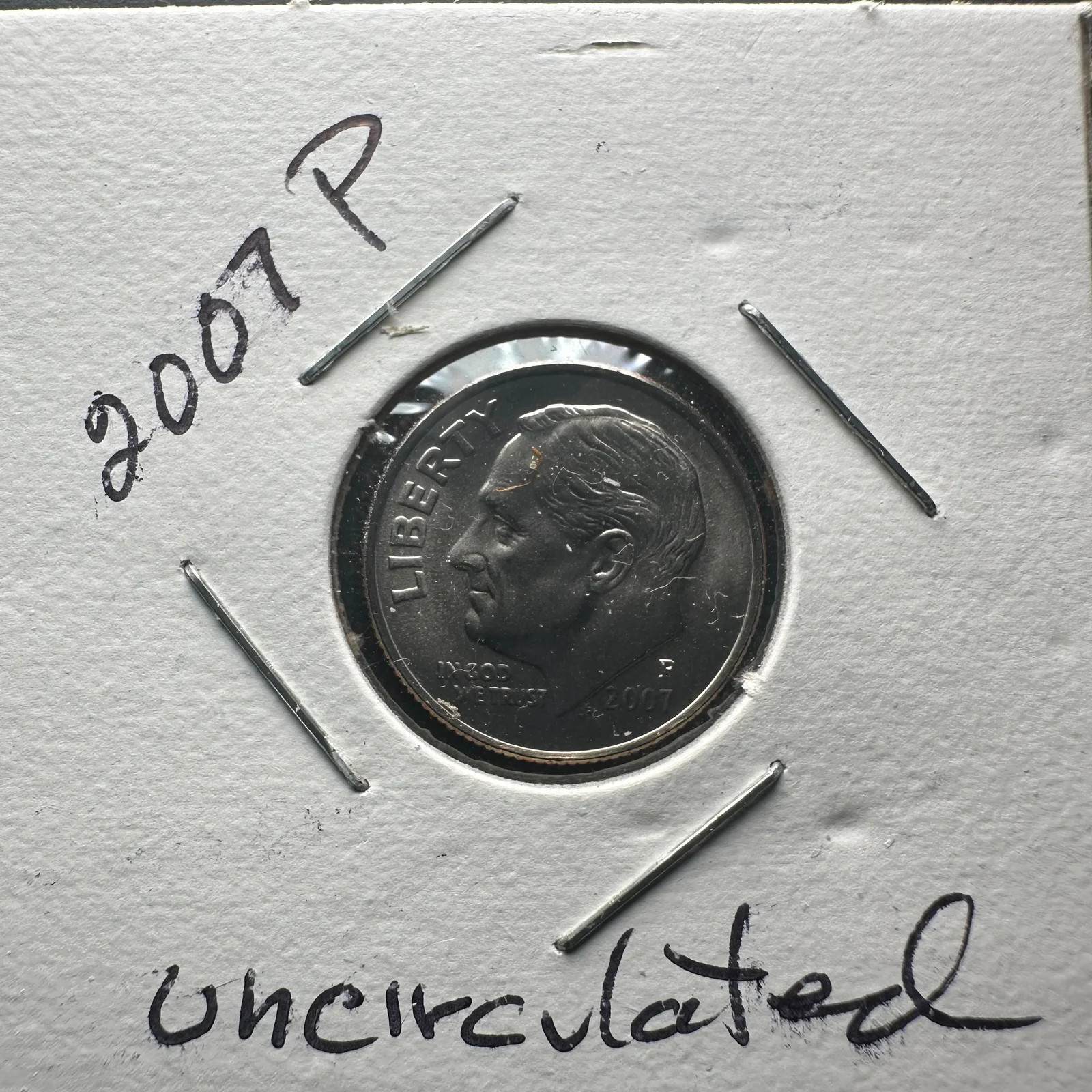 2007 P Roosevelt Dime - Uncirculated