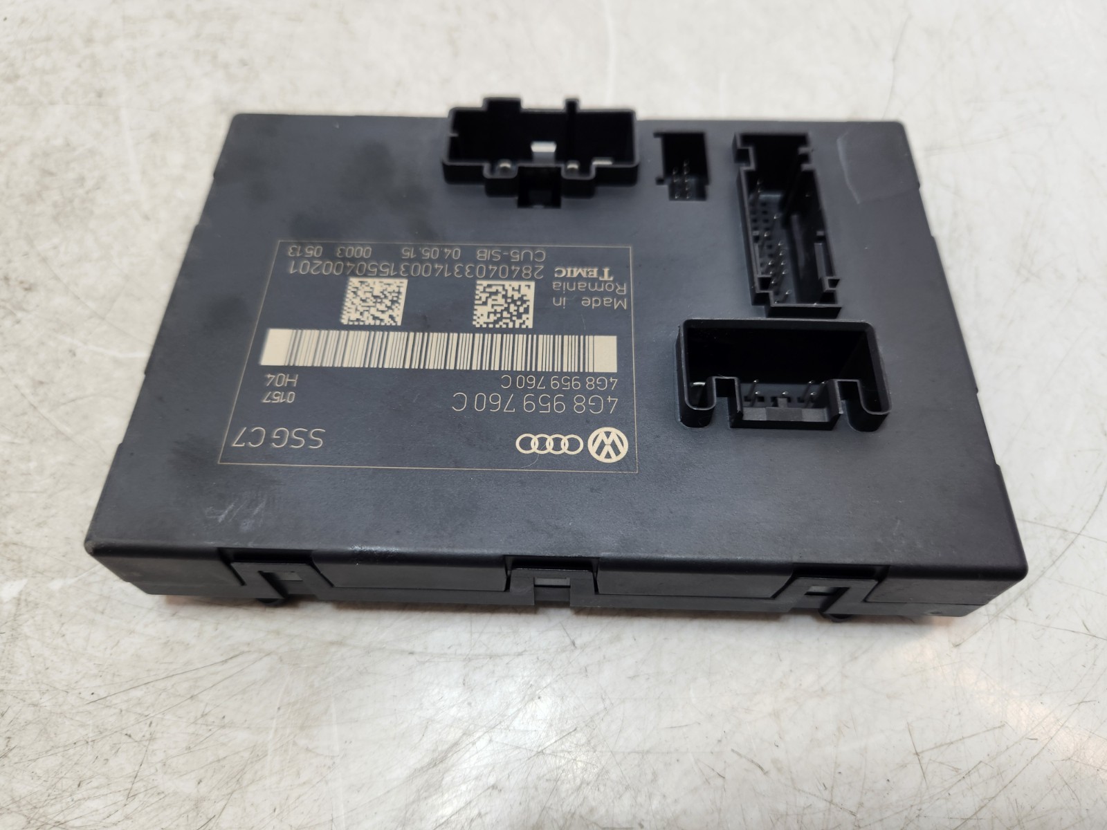 ✅ 12-18 OEM Audi RS7 A6 A7 Front Left Driver Seat Memory Control Module Unit