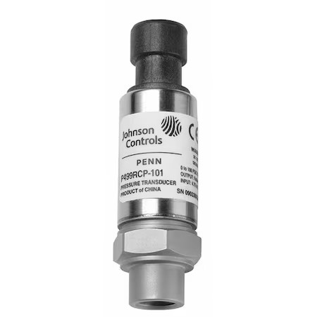 Johnson Controls P499rcp-105C Pressure Transducer, 0 To 500 Psi