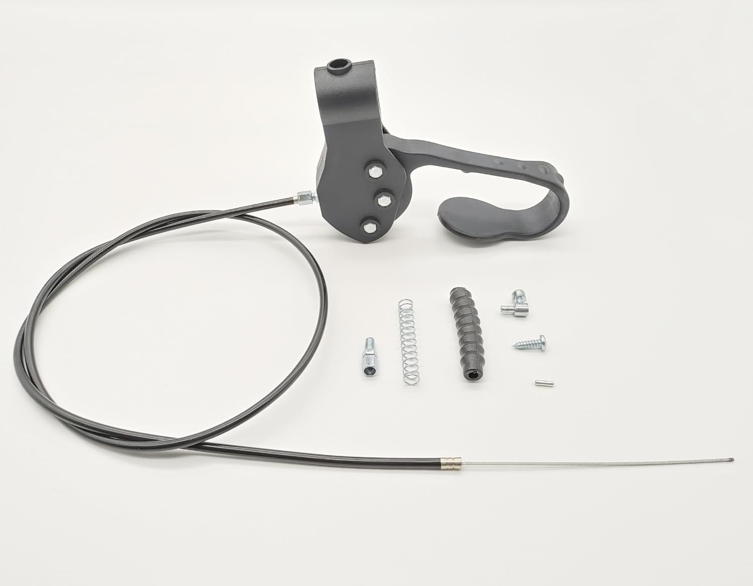 Hugo Rollator Replacement Hand Brake with 38.5" Cable and Adjustable Black