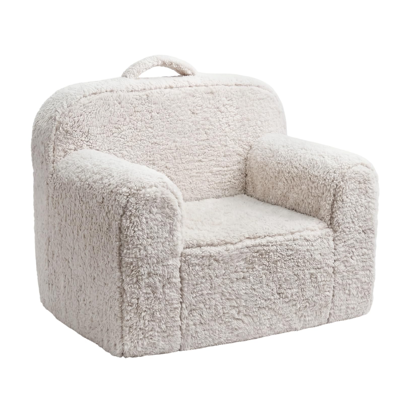 Toddler & Kids Chair Comfy - Toddler Couch with Washable Cover, Stable High-R...