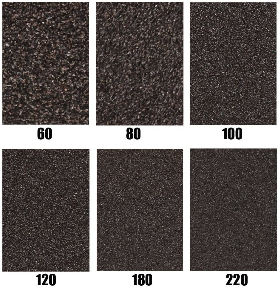 12PCS 60-220 Grit Drywall Sanding Sponge Block Pads Wet Dry Sandpaper Sand Paper