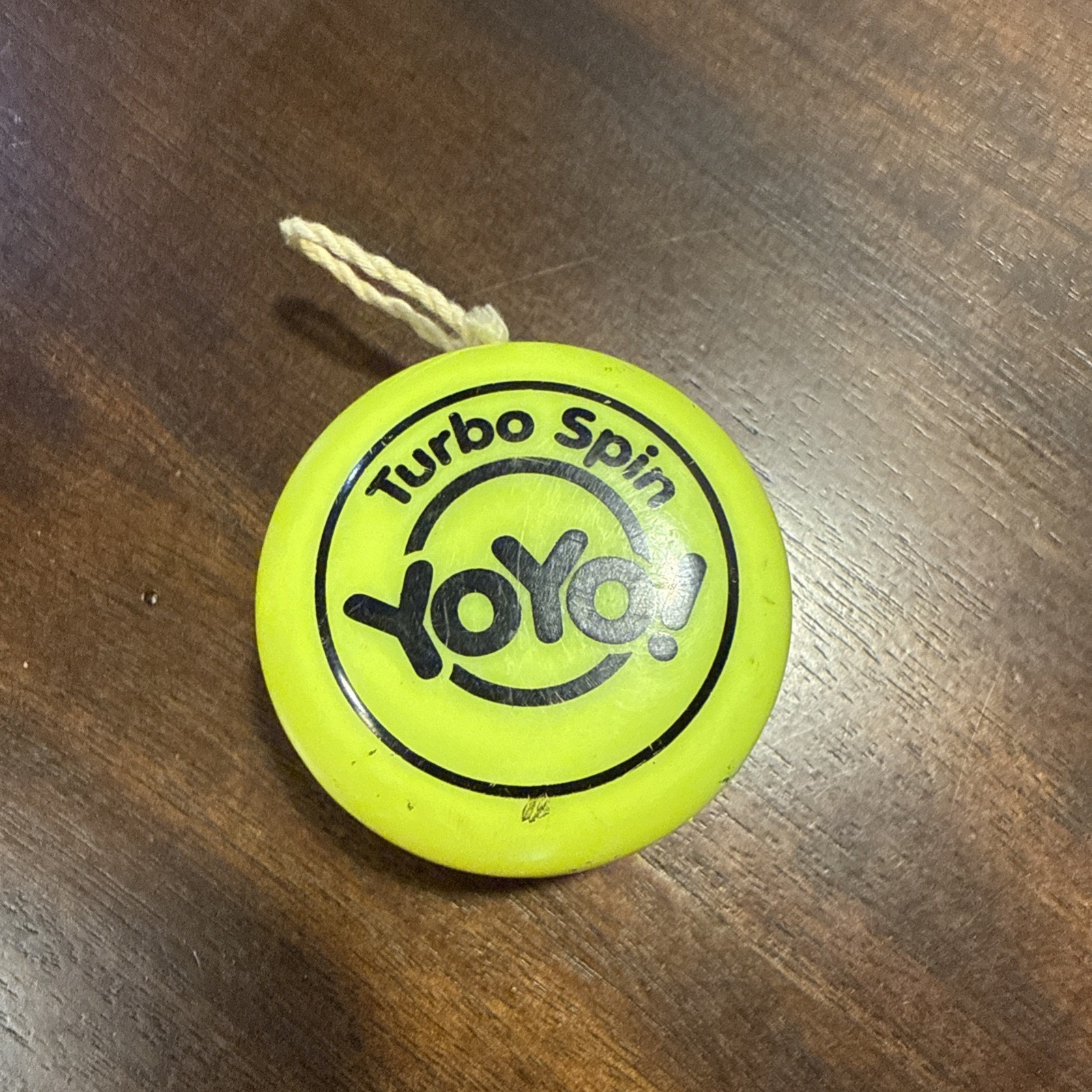 Turbo Spin YoYo neon Yellow Toy
