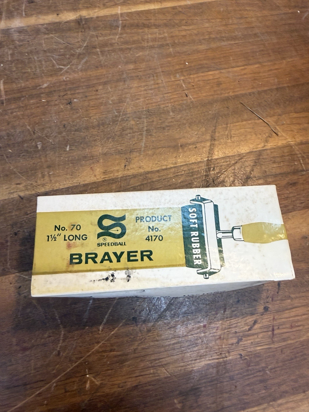 (Lot of 2) - Brayer 4170 & 4121 Speedball Deluxe Soft Rubber