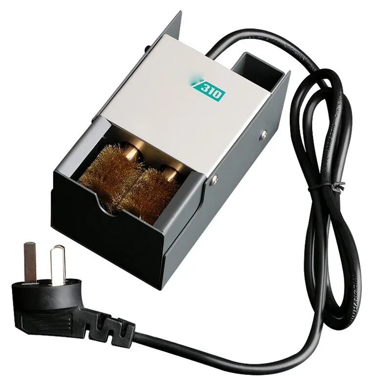 310 Welding Nozzle Cleaner Motorised Cleaner Brass Brush Sponge Auto Cleaner