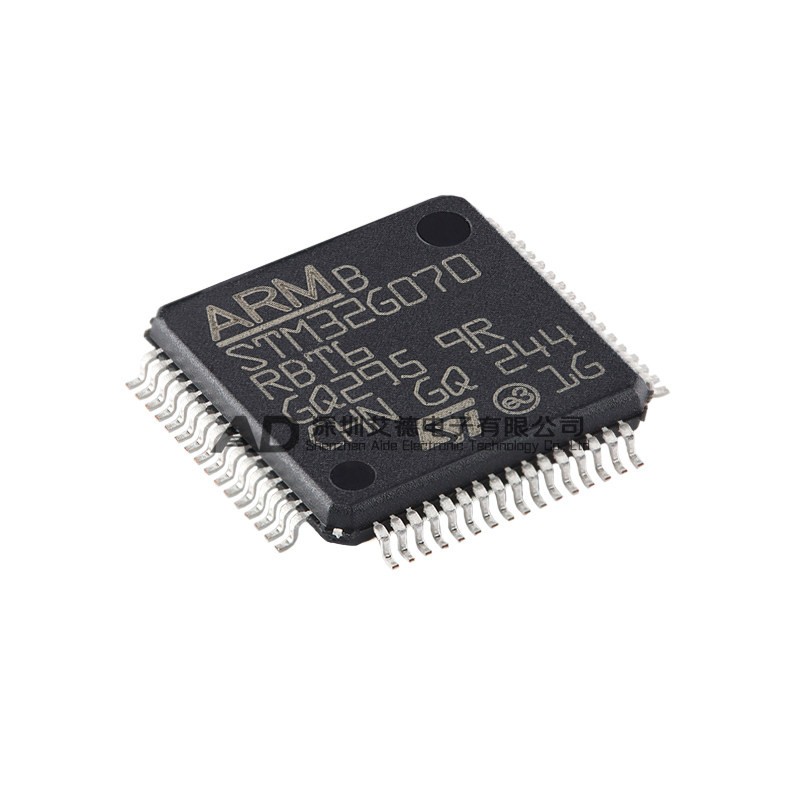 5PCS STM32G070RBT6 LQFP-64 ARM Cortex-M0 + 32-bit Microcontroller-MCU