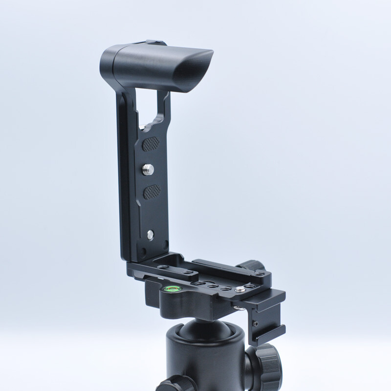 Extendable Hot Shoe Camera L Bracket Grip Holder Plate for Olympus E-M5 III