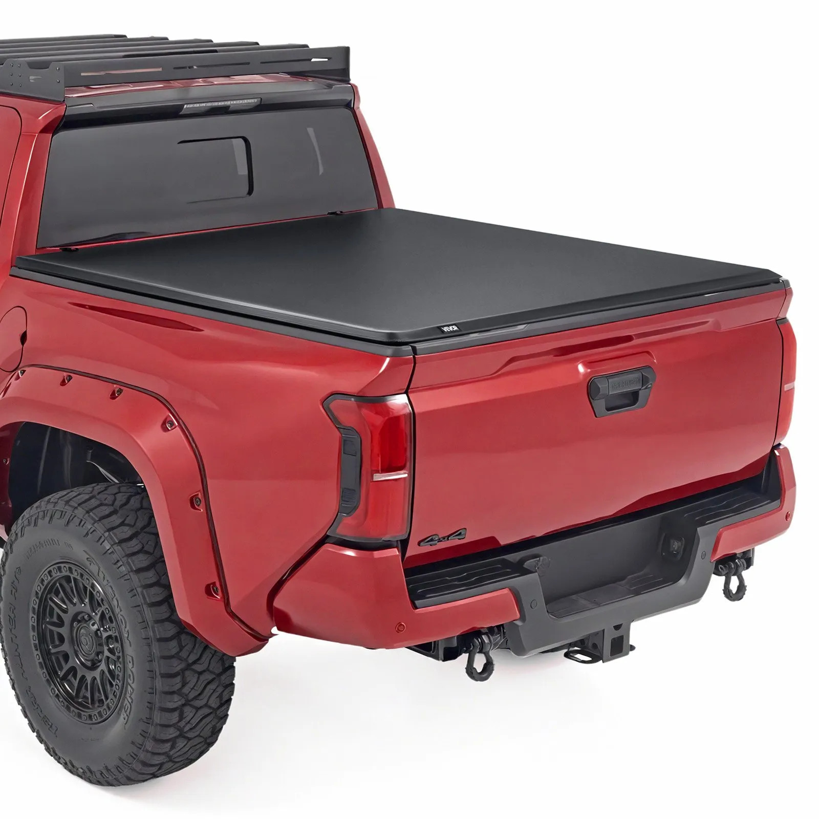 Soft Roll-Up Truck Bed Tonneau Cover for 2024-2025 Toyota Tacoma 5 ft Bed, PVC w
