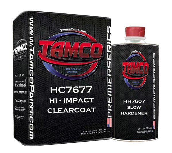 Tamco HC7677 HI-IMPACT 4:1 Clearcoat Kit – Ultimate Protection Clear!