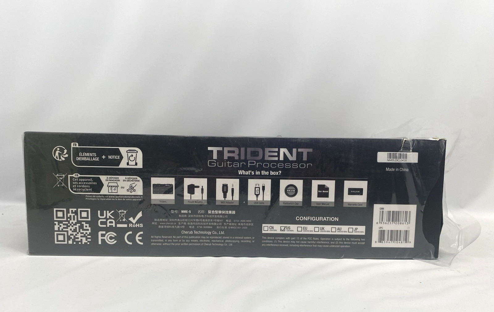 New NUX Trident NME-5 Guitar Processor