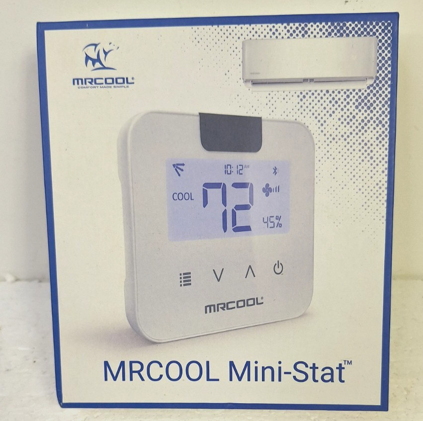 MRCOOL Mini-Stat Programmable WiFi Thermostat for Ductless Mini Split ~ SEALED