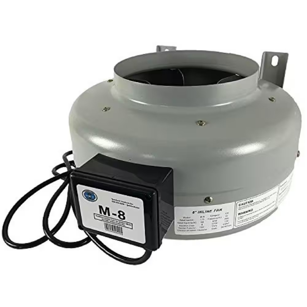 8 In. Inline Duct Fan