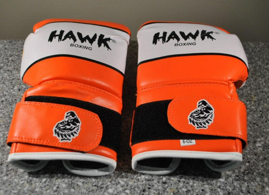 Hawk Sports Full Punching & Blocking Power Boxing Gloves for Kids, 6 oz Orange