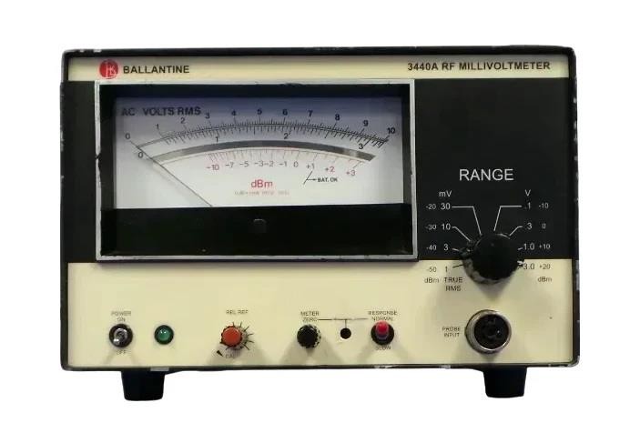BALLANTINE 3440A RF MILLIVOLTMETER - Free Shipping