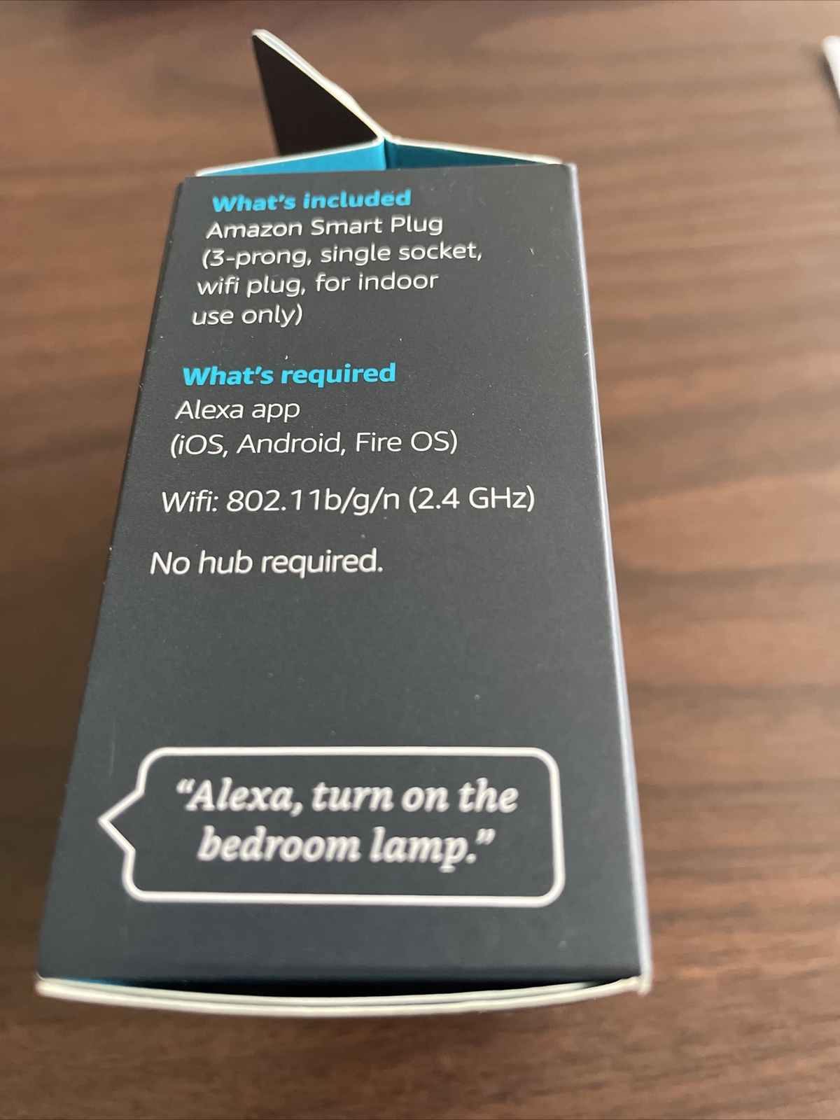 Amazon Smart Plug Works With Alexa, New in box-White Wifi compatable, Use w/ App