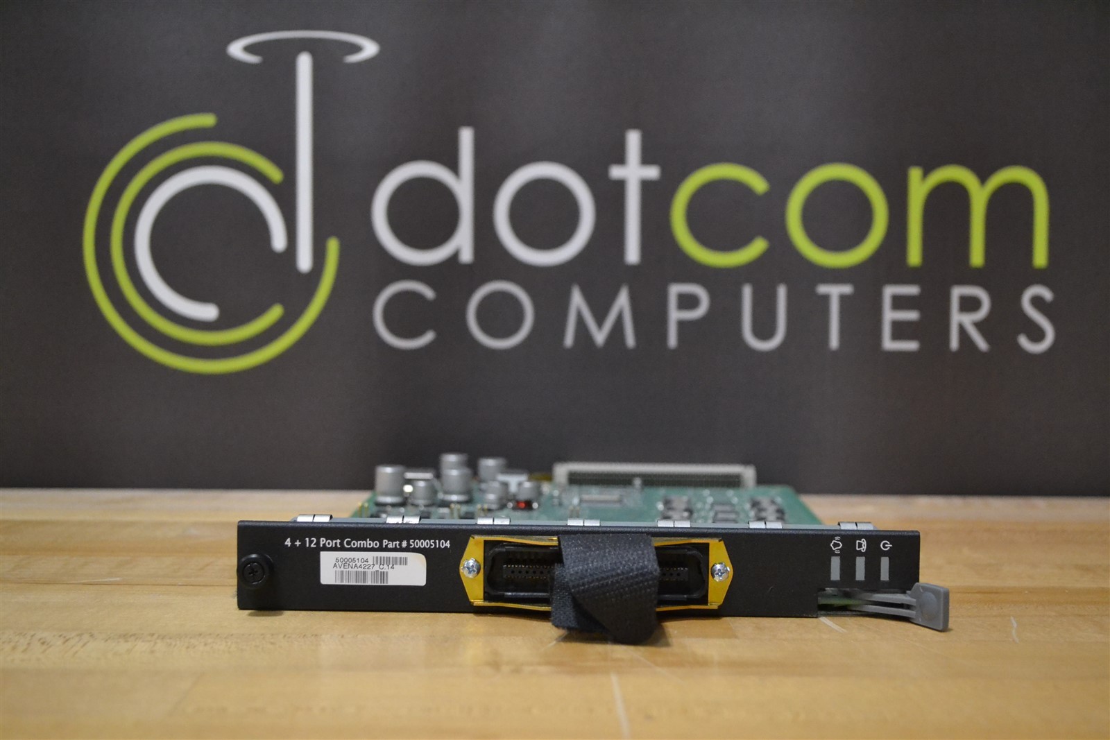 Mitel 4 + PLUS 12 Port Combo Card 50005104 for ASU II, AX 3300 5000.5104 Qty