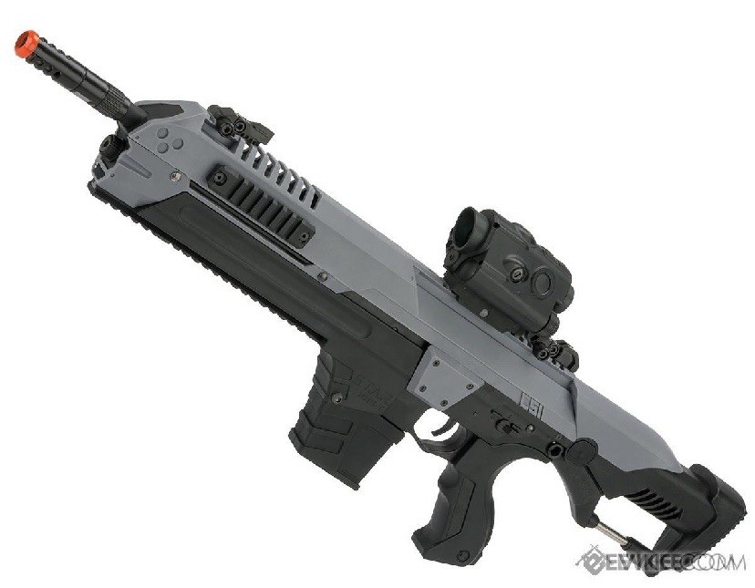 CSI S.T.A.R. XR-5 Advanced Battle Airsoft Rifle Electronic AEG Trooper White