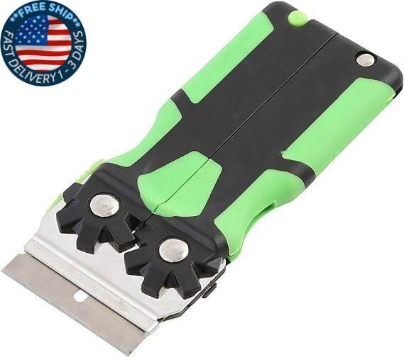Raspador de cuchillas de afeitar multiusos de 11 piezas, raspador de ventanas.