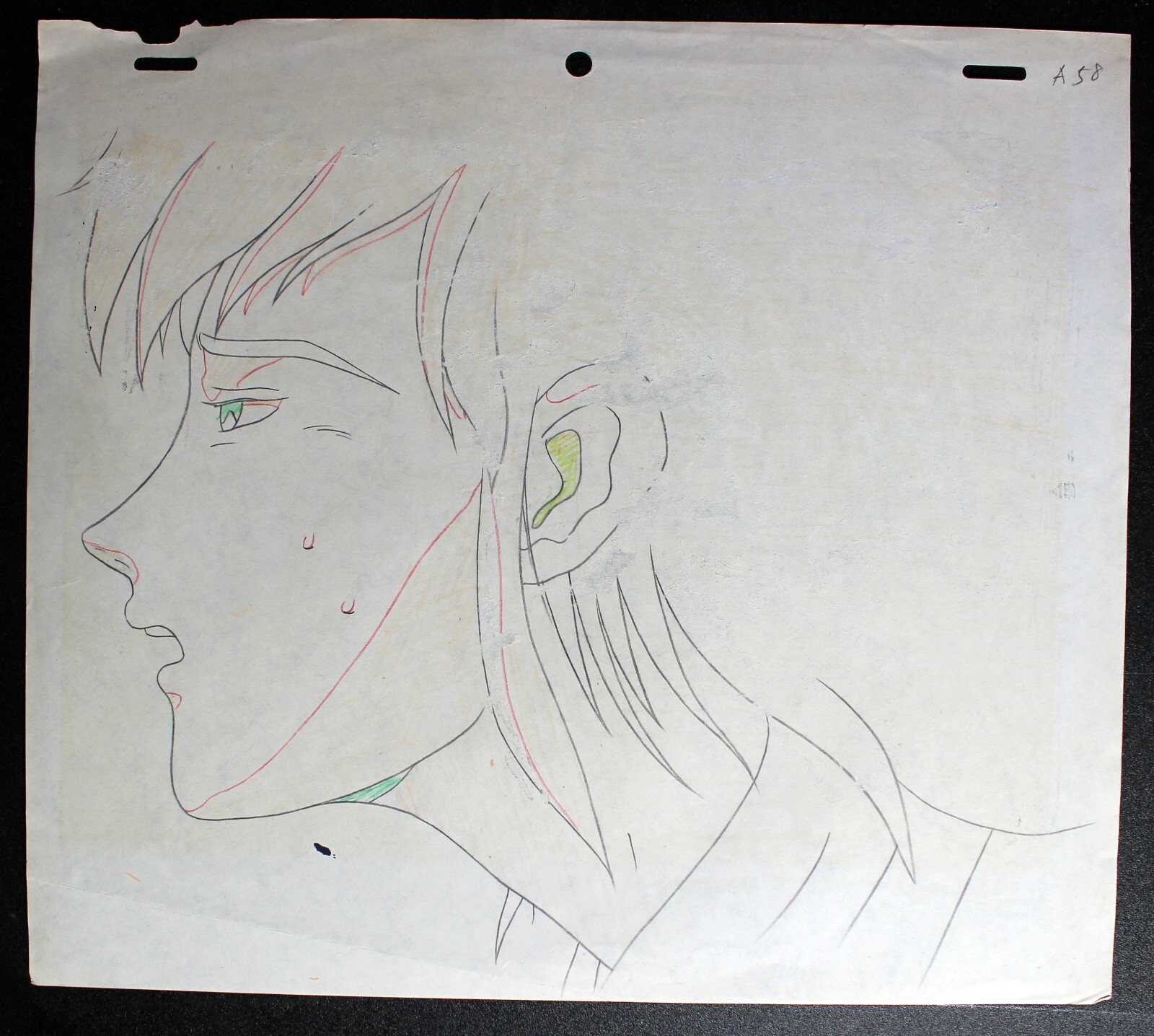 Guyver Anime Production Cel & Douga