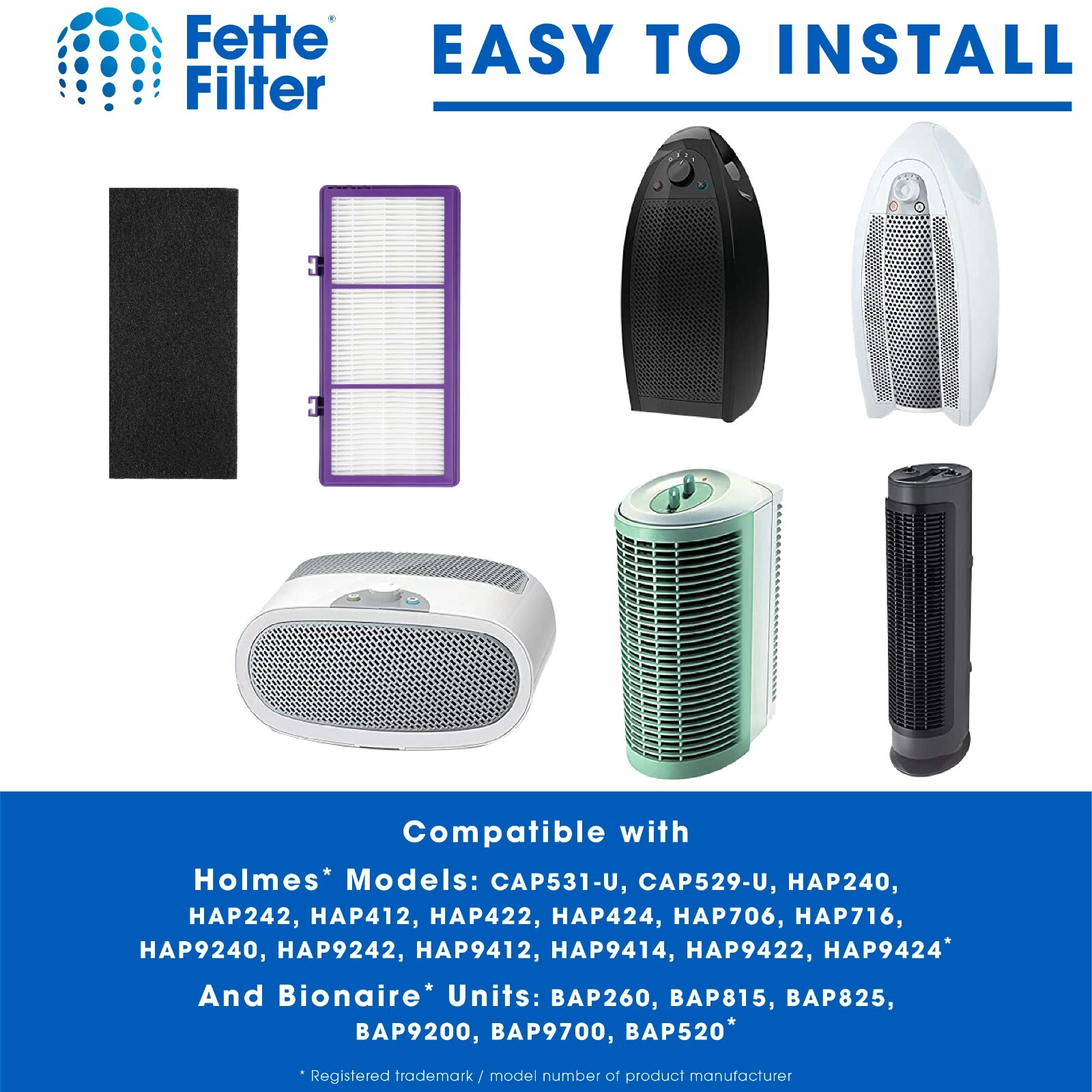 HAPF300AP Performance Plus Replacement Filter for Holmes AER1 HAPF300AP-U4