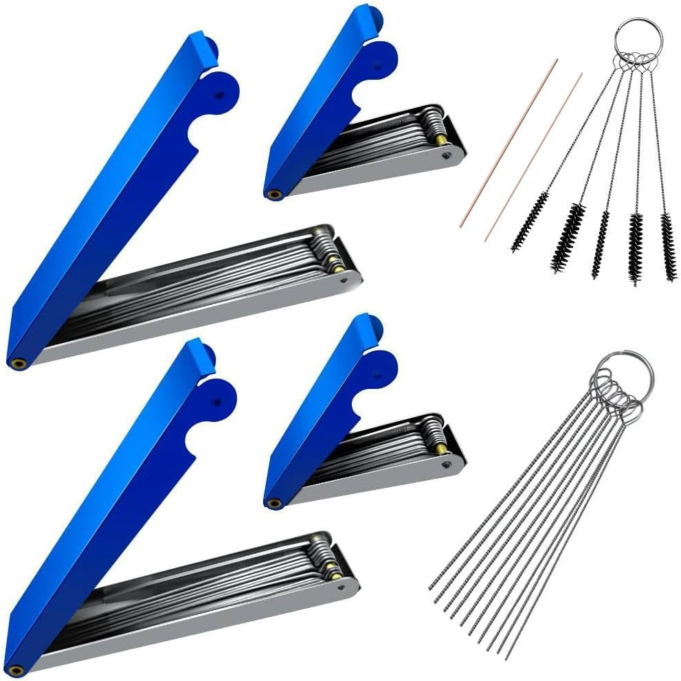 Cutting Torch Tip Cleaner Tool Kit for Welding Nozzles Carb Carbon Carburetor Je