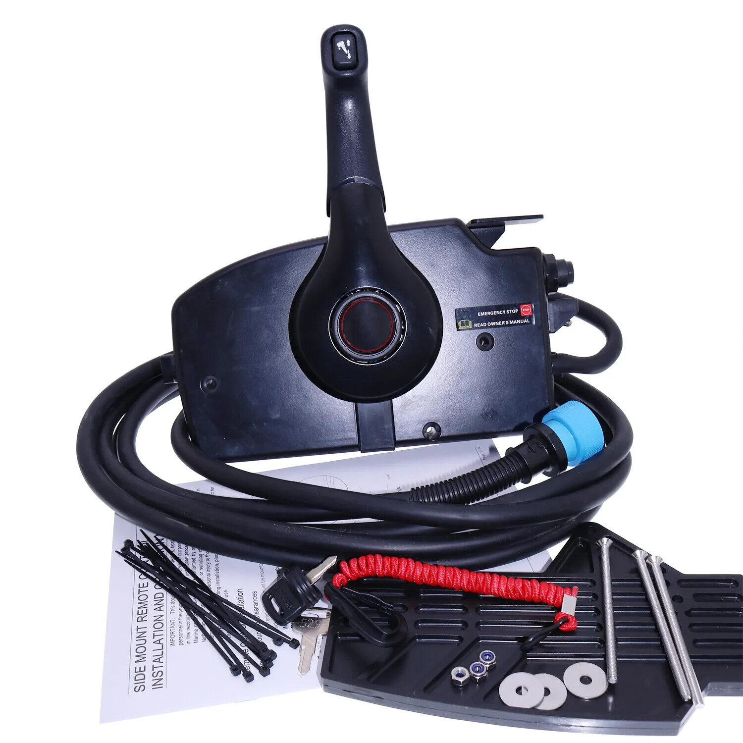 For Mercury Outboard Mechanical Side Mount Remote Control 14 Pin 881170A13