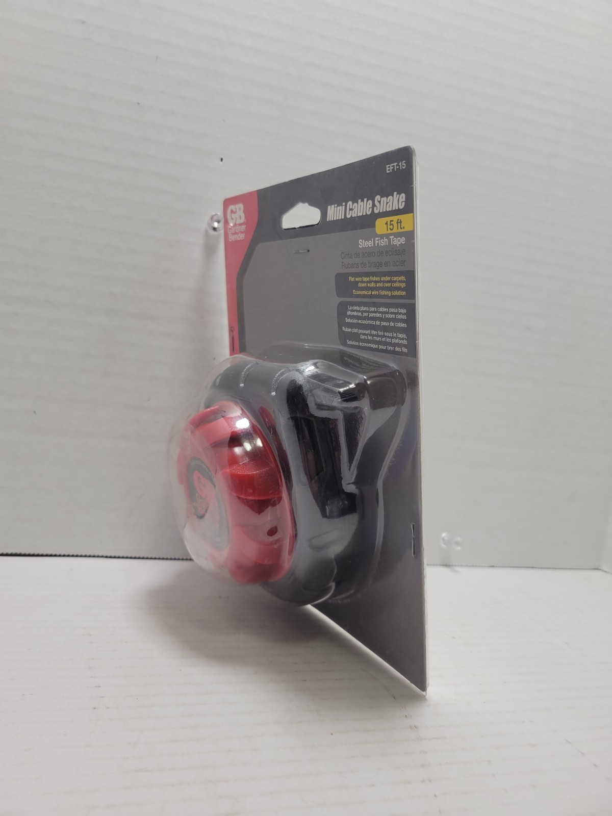 Gardner Bender EFT-15 High-Impact Mini Cable Snake Fish Tape 15 ft.