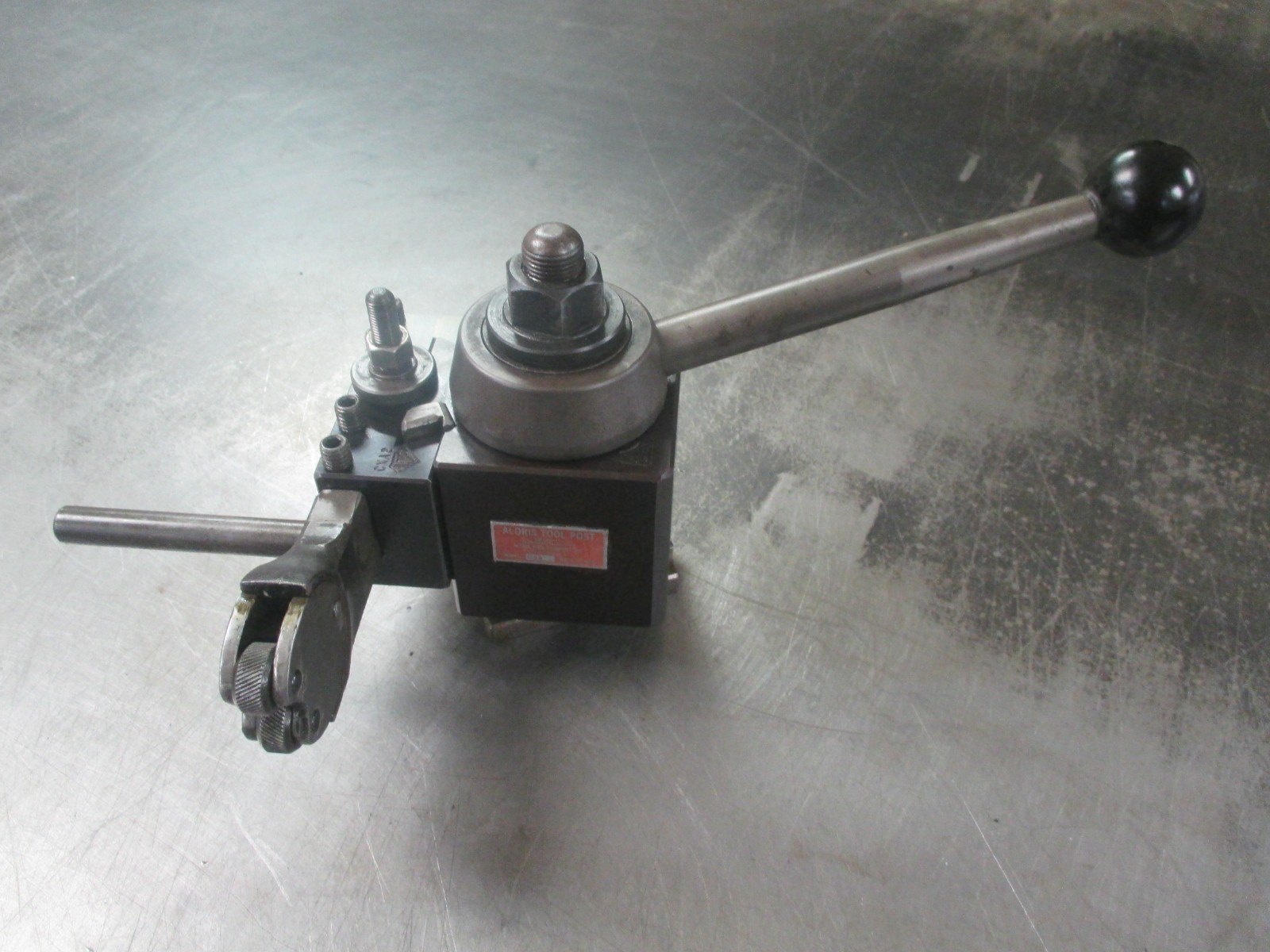 USED Aloris CXA Type Quick-Change Tool Post w/ CXA-2 Holder & Knurling Tool